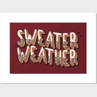 Sweater Weather Posters and Art